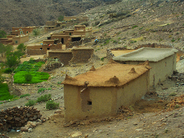 Trek Sarhro Village Tagdylte tawadatrekking Hafida Maroc