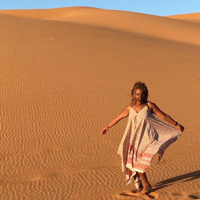 Première femme guide du Maroc Trek Désert